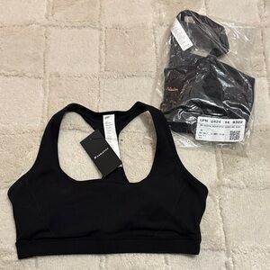 Fabletics 2 PK Black Sports Bra